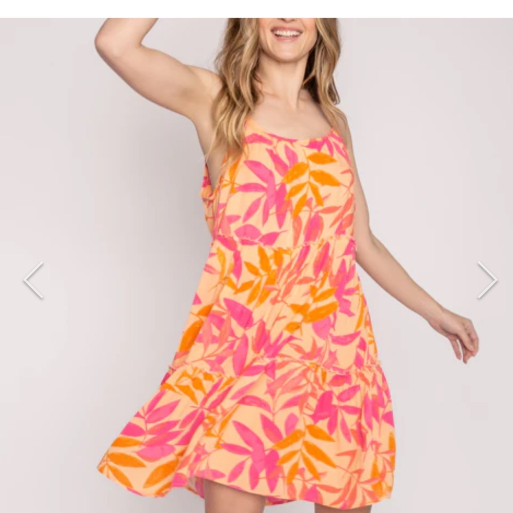NWT PJ Salvage Tropical Punch Dress Size S